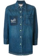 Sandrine Rose Denim Shirt - Blue