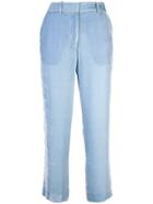 Sies Marjan Willa Fluid Corduroy Trousers - Blue