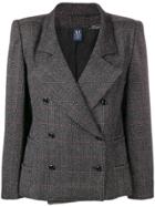 Emanuel Ungaro Vintage 1980 Double Breasted Blazer - Black