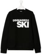 Dsquared2 Kids Logo Ski Sweatshirt - Black