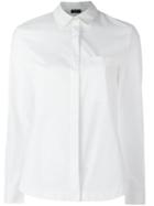 Les Copains Plain Shirt, Women's, Size: 40, White, Cotton