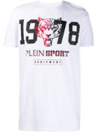 Plein Sport 1978 Print T-shirt - White