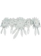 P.a.r.o.s.h. Floral Belt - White