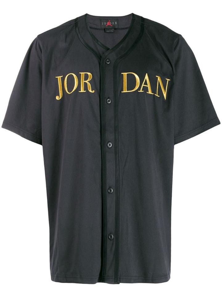 Nike Jordan Remastered Baseball Top - Black