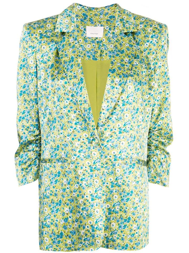 Cinq A Sept Wildflower Khloe Blazer - Green