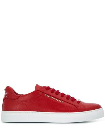 Philipp Plein Original Lo-top Sneakers - Red