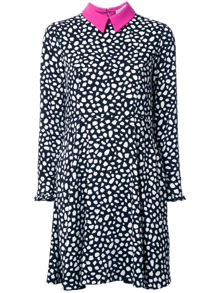 Murral Printed Dress, Women's, Size: 36, Black, Polyester