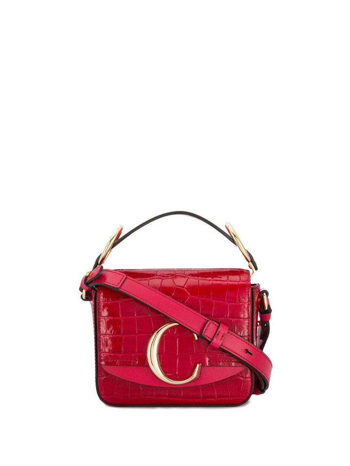 Chloé Mini Chloé C Bag - Red