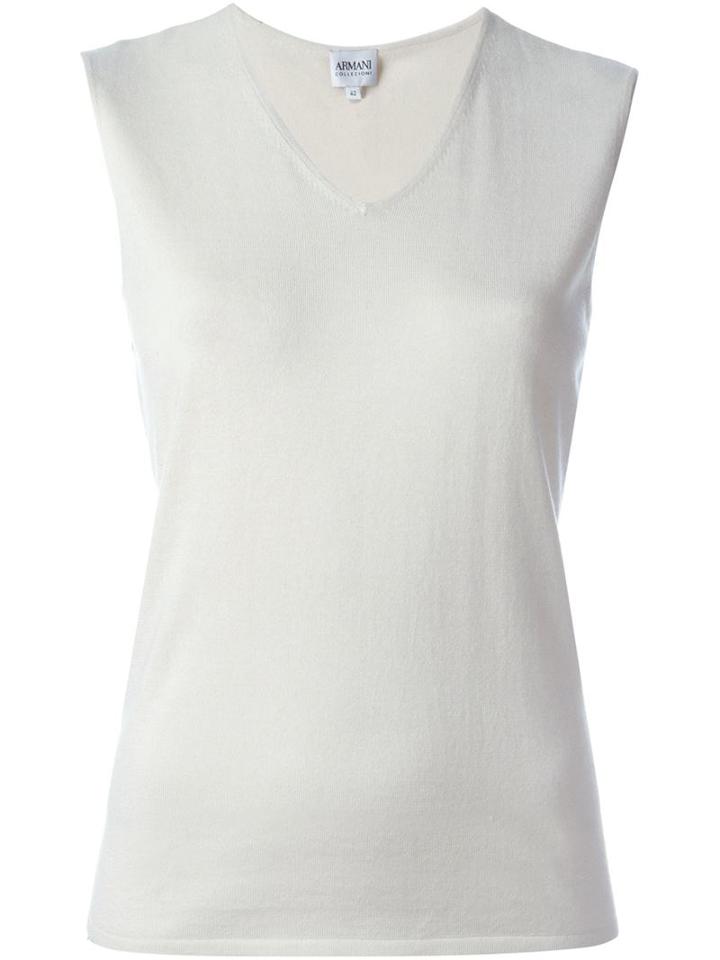 Armani Collezioni V-neck Tank Top