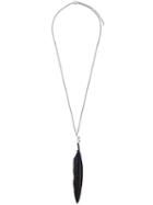 Ann Demeulemeester Black Feather Necklace