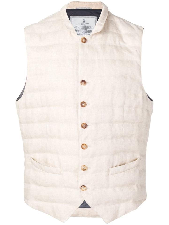 Brunello Cucinelli Padded Waistcoat - Neutrals