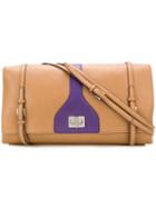 Prada Pre-owned Buckled Shoulder Bag - Neutrals