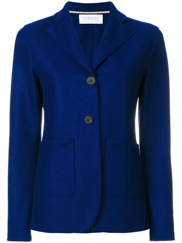 Harris Wharf London Fitted Blazer - Blue