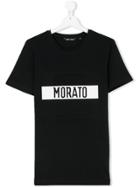 Antony Morato Junior Teen Front Logo T-shirt - Black