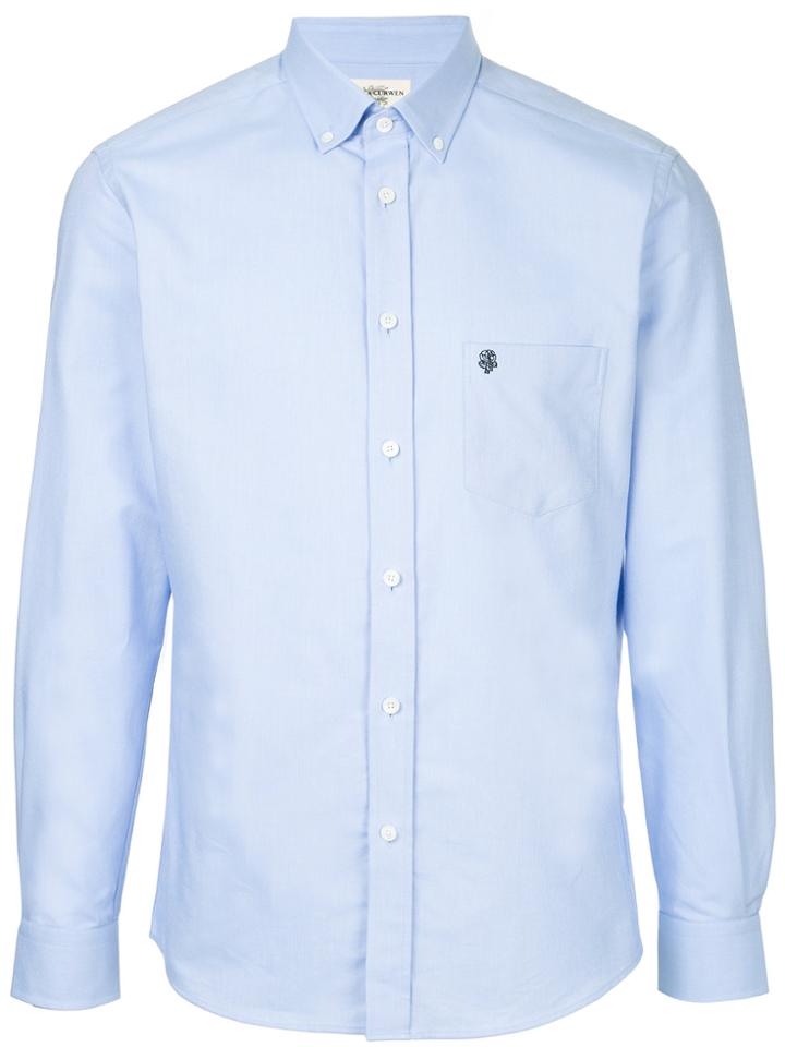 Kent & Curwen Button-down Shirt - Blue