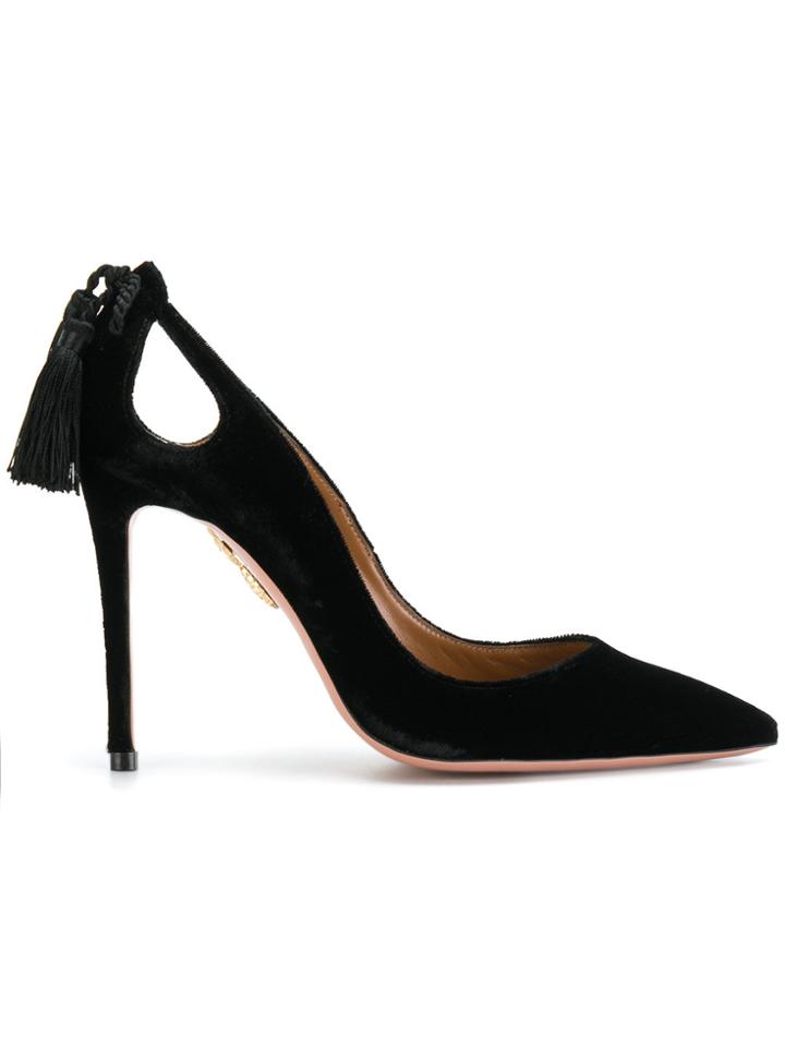 Aquazzura Forever Marylin 105 Pumps - Black