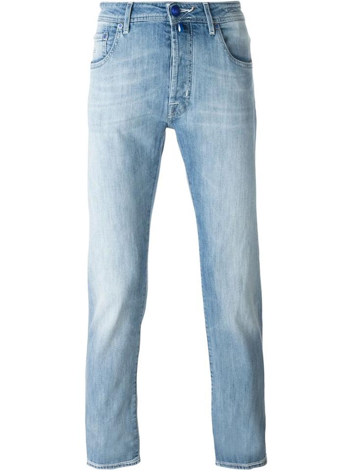 Jacob Cohen Slim-fit Jeans, Men's, Size: 38, Blue, Cotton/spandex/elastane
