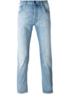 Jacob Cohen Slim-fit Jeans, Men's, Size: 38, Blue, Cotton/spandex/elastane