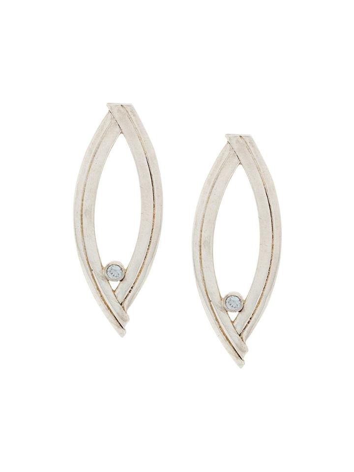 Charlotte Valkeniers Eclipse Stud Earrings - Silver
