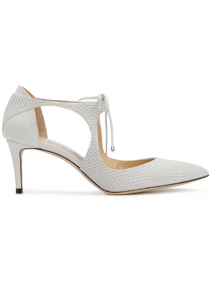 Jimmy Choo Vanessa 65 Pumps - White