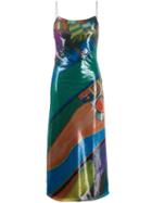 16arlington Printed Sequin Dress - Green