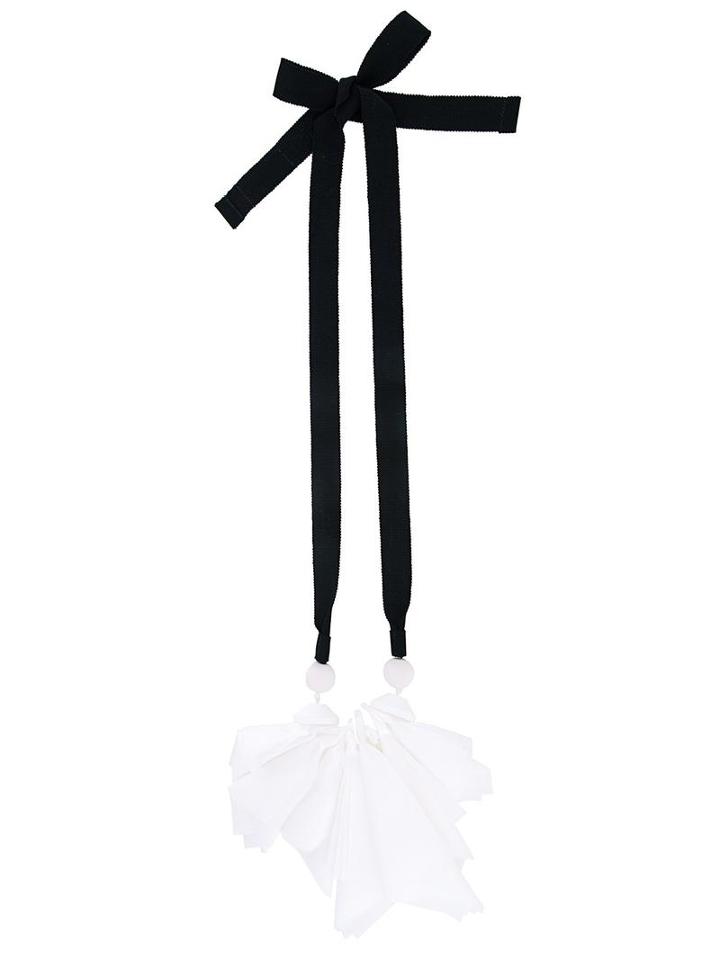 Enföld Napkin Necklace, Women's, White