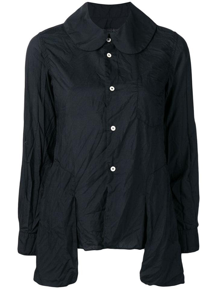 Comme Des Garçons Comme Des Garçons Asymmetric Hem Shirt - Black