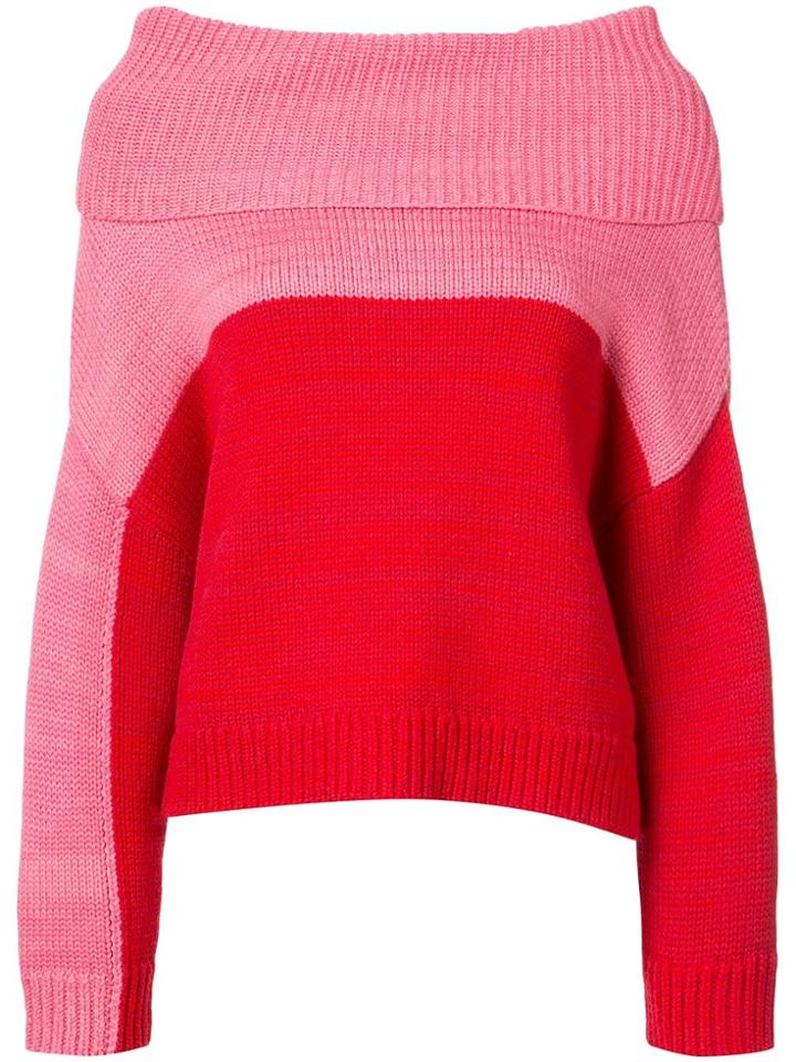 Alice+olivia Bryant Jumper - Red