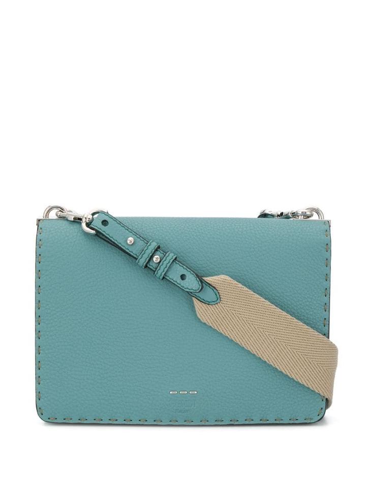 Fendi Fendi Roma Cross-body Bag - Blue