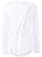 Victoria Beckham Classic Shirt, Women's, Size: 10, White, Cotton