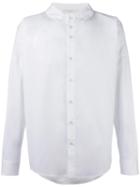 Lucio Vanotti Spread Collar Shirt, Men's, Size: 5, White, Cotton