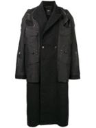Yang Li Double Breasted Boxy Jacket - Black