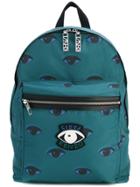 Kenzo Eyes Backpack - Green