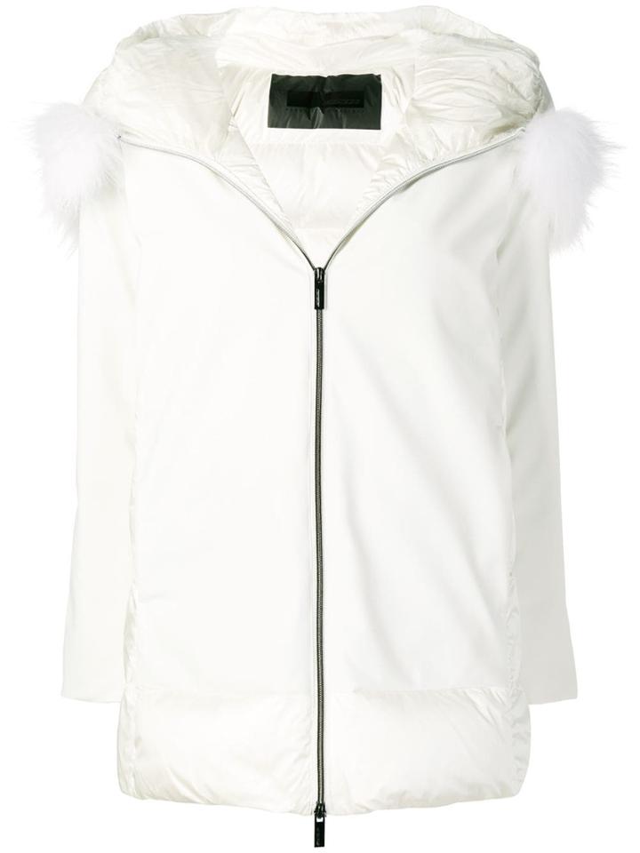 Rrd Hooded Puffer Jacket - White