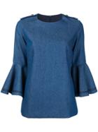 Macgraw Moon Penny Blouse - Blue