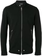 Diesel - Banded Collar Jacket - Men - Cotton/nylon/polyurethane - M, Black, Cotton/nylon/polyurethane