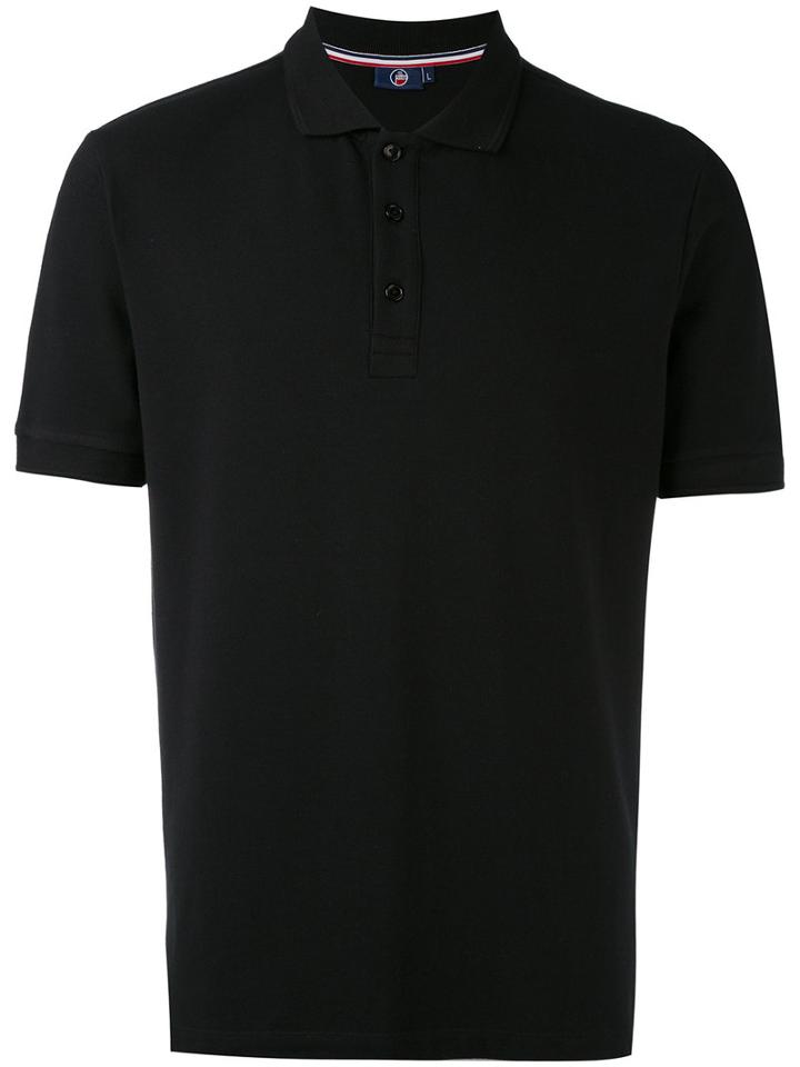 Fusalp - Gabin Pima Polo Top - Men - Cotton/spandex/elastane - M, Black, Cotton/spandex/elastane