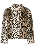Bellerose Leopard Print Jacket - Brown