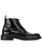 Ami Alexandre Mattiussi Lace-up Boots - Black