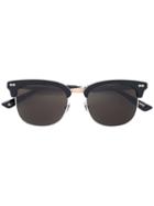 Gucci Eyewear Embossed Sunglasses, Adult Unisex, Size: 52, Black, Acetate/metal