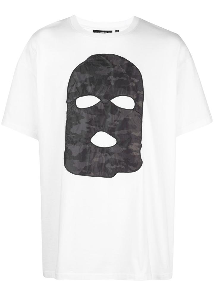 Mostly Heard Rarely Seen Hide And Seek Drop Shoulder T-shirt - White