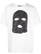Mostly Heard Rarely Seen Hide And Seek Drop Shoulder T-shirt - White