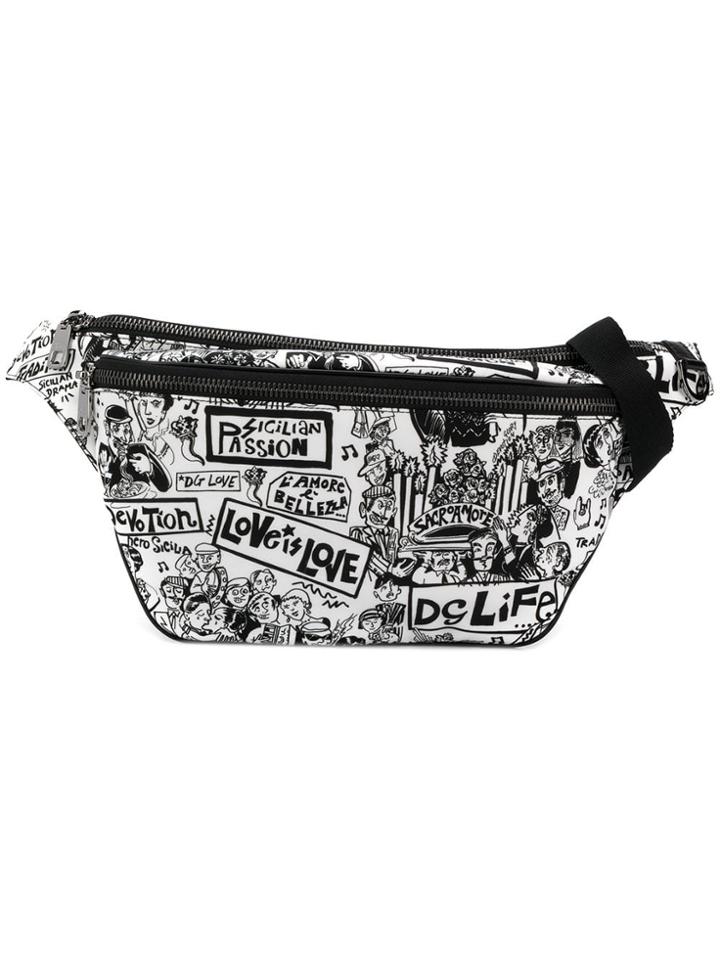 Dolce & Gabbana Street Belt Bag - White