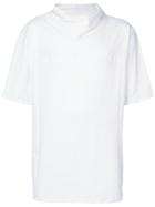 Alchemy Draped Neck T-shirt - White