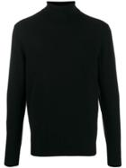 Cruciani Classic Turtleneck Sweater - Black