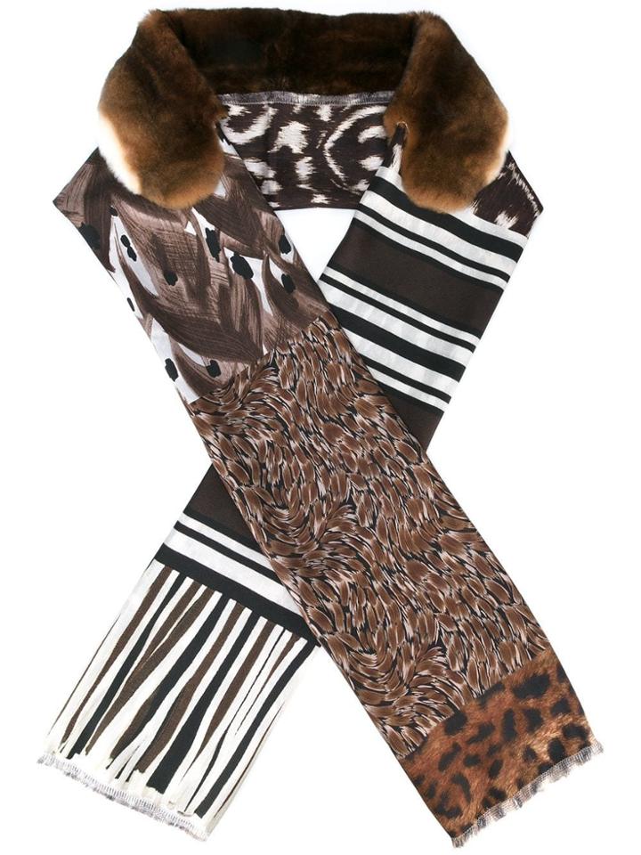 Pierre-louis Mascia 'fancy' Scarf - Brown