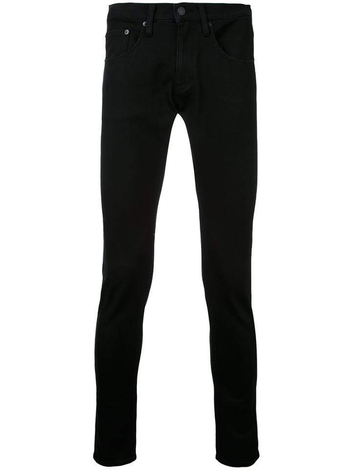 Monkey Time Classic Slim Jeans, Men's, Size: Small, Black, Cotton