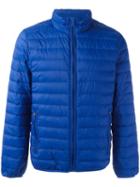 Armani Jeans Zip Up Jacket, Men's, Size: 48, Blue, Polyimide/feather Down