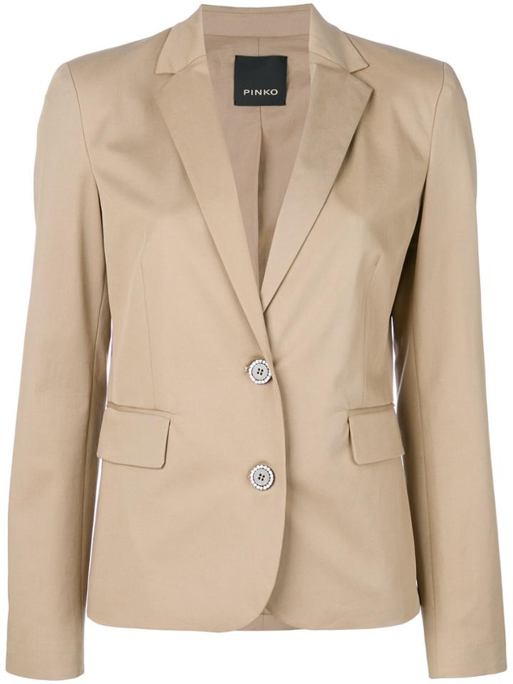 Pinko Classic Blazer - Brown