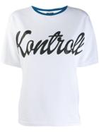 Kappa Kontroll Kontrol Print T-shirt - White